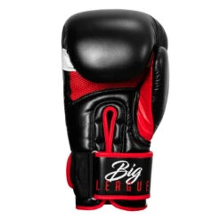 TITLE Boxing Leather Big League Bag Gloves -Nike Sales Shop blbg2 bk rd 04