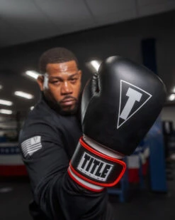 TITLE Boxing Leather Big League Bag Gloves -Nike Sales Shop blbg2 bk rd wh 1 2