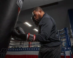 TITLE Boxing Leather Big League Bag Gloves -Nike Sales Shop blbg2 bk rd wh 4 2