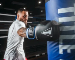 TITLE Boxing Leather Big League Training Gloves -Nike Sales Shop bltg2 bk bl wh 3 1