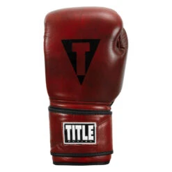 TITLE Boxing Blood Red Leather Bag Gloves -Nike Sales Shop brbg rd 003 4