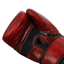 TITLE Boxing Blood Red Leather Bag Gloves -Nike Sales Shop brbg rd 005 4