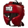 TITLE Boxing Blood Red Leather Sparring Headgear 2 TITLE Boxing Blood Red Leather Sparring Headgear -Nike Sales Shop brhg rd gr 01