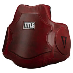 Nike Sales Shop 36 TITLE Boxing Blood Red Leather Body Protector
