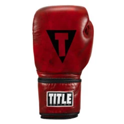 TITLE Boxing Blood Red Leather Training Gloves -Nike Sales Shop brtg rd 003