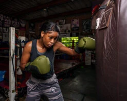 TITLE Boxing Combat Bag Gloves -Nike Sales Shop combg gn bk 2 2