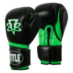 TITLE Boxing Leather Cosmic Training Gloves -Nike Sales Shop costg bk gn 02