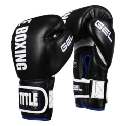 TITLE Boxing Gel Soft Strike Bag Gloves -Nike Sales Shop cssgbg1 bk bl 02