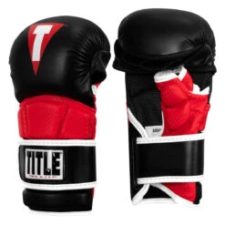 TITLE MMA Full Contact Sparring Gloves -Nike Sales Shop fcsg bk rd 02