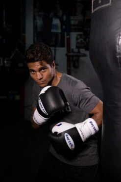 Fighting Tri-Tech Tenacious Lace Training Gloves -Nike Sales Shop fs3ttgl bk wh 2