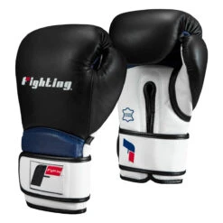 Fighting Ferocity Leather Training Gloves -Nike Sales Shop ftgtg bk wh bl 2 2