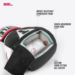 TITLE Boxing Gel World Elastic Training Gloves -Nike Sales Shop gel diagram 1 7