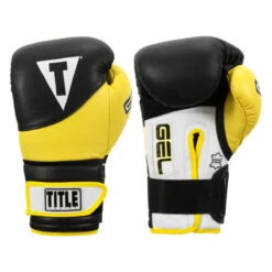 TITLE Boxing Gel Suspense V2T Training Gloves 24 TITLE Boxing Gel Suspense V2T Training Gloves -Nike Sales Shop gstgev2t bk ye 01