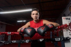 TITLE Boxing Gel Victor Sparring Gloves 15 TITLE Boxing Gel Victor Sparring Gloves -Nike Sales Shop gvsg bk wh rd 1