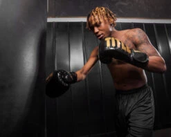 TITLE Boxing Inferno Intensity Elastic Training Gloves 29 TITLE Boxing Inferno Intensity Elastic Training Gloves -Nike Sales Shop itgei bk gd 3 1