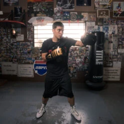 TITLE Boxing Inferno Intensity Lace Training Gloves -Nike Sales Shop itgli ace bk gd 3 1