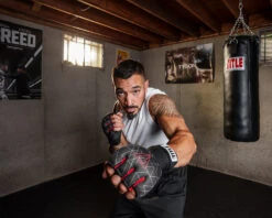 TITLE Boxing Defender Sublimated Glove Wraps -Nike Sales Shop ksgw bk rd 3 1