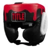 TITLE Boxing Gel Lava Leather Series Headgear -Nike Sales Shop mlvlhg bk wh rd 1 1