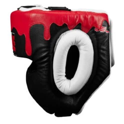 TITLE Boxing Gel Lava Leather Series Headgear -Nike Sales Shop mlvlhg bk wh rd 3 1
