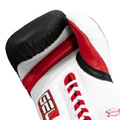 TITLE Boxing Gel Lava Leather Series Sparring Gloves -Nike Sales Shop mlvlsg wh rd bk 05