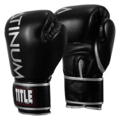 TITLE Platinum Prolific Boxing Bag Gloves 20 TITLE Platinum Prolific Boxing Bag Gloves -Nike Sales Shop plbg bk sv 2 1