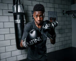 TITLE Platinum Prolific Boxing Bag Gloves 24 TITLE Platinum Prolific Boxing Bag Gloves -Nike Sales Shop plbg bk sv 2 1