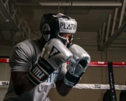 TITLE Platinum Traditional Training Headgear -Nike Sales Shop plhgt bk sv 3 1 1