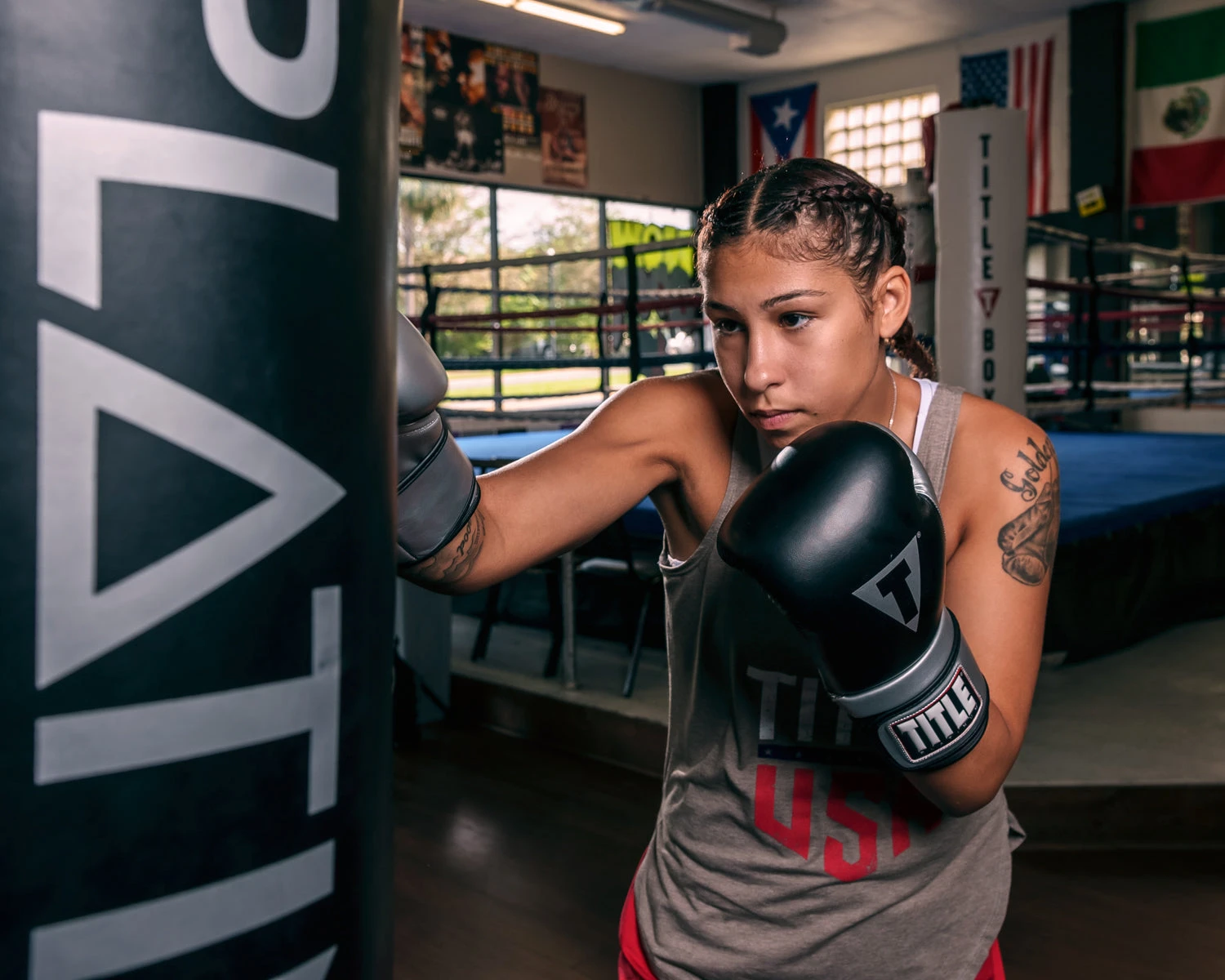 TITLE Platinum Prolific Training Gloves 10 TITLE Platinum Prolific Training Gloves - Image 8