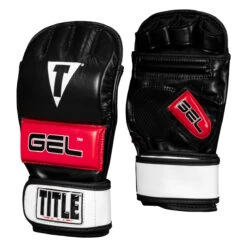 TITLE MMA Perform Gel Bag Gloves 2.0 9 TITLE MMA Perform Gel Bag Gloves 2.0 -Nike Sales Shop pmgbg2 bk rd 02