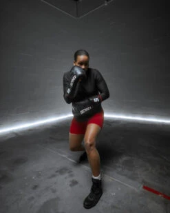 SCYntz Leather Sparring Gloves -Nike Sales Shop scysg bk gr 2 1