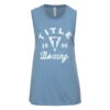 TITLE Boxing Women's Distressed Label Muscle Tank 2 TITLE Boxing Women's Distressed Label Muscle Tank -Nike Sales Shop tbwts215 bl 1 1