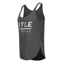 TITLE Boxing Women's Striped Wordmark Cropped Tank -Nike Sales Shop tbwts216 ch 3 1