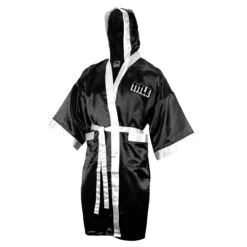 TITLE Boxing Full Length Robe -Nike Sales Shop tsrfl bk wh 2