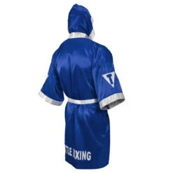 TITLE Boxing Pro Full Length Boxing Robe -Nike Sales Shop tsrfl2 bl wh 02