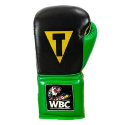 WBC By TITLE Boxing Sparring Gloves -Nike Sales Shop wbcsg bk gn 03