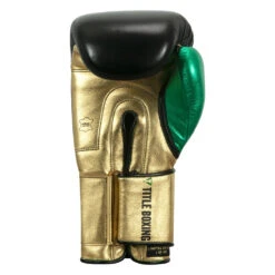 WBC By TITLE Boxing Green Belt Bag Gloves -Nike Sales Shop wgbbg bk gd gn 4 2