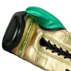 WBC By TITLE Boxing Green Belt Sparring Gloves -Nike Sales Shop wgbsg bk gd gn 5 1