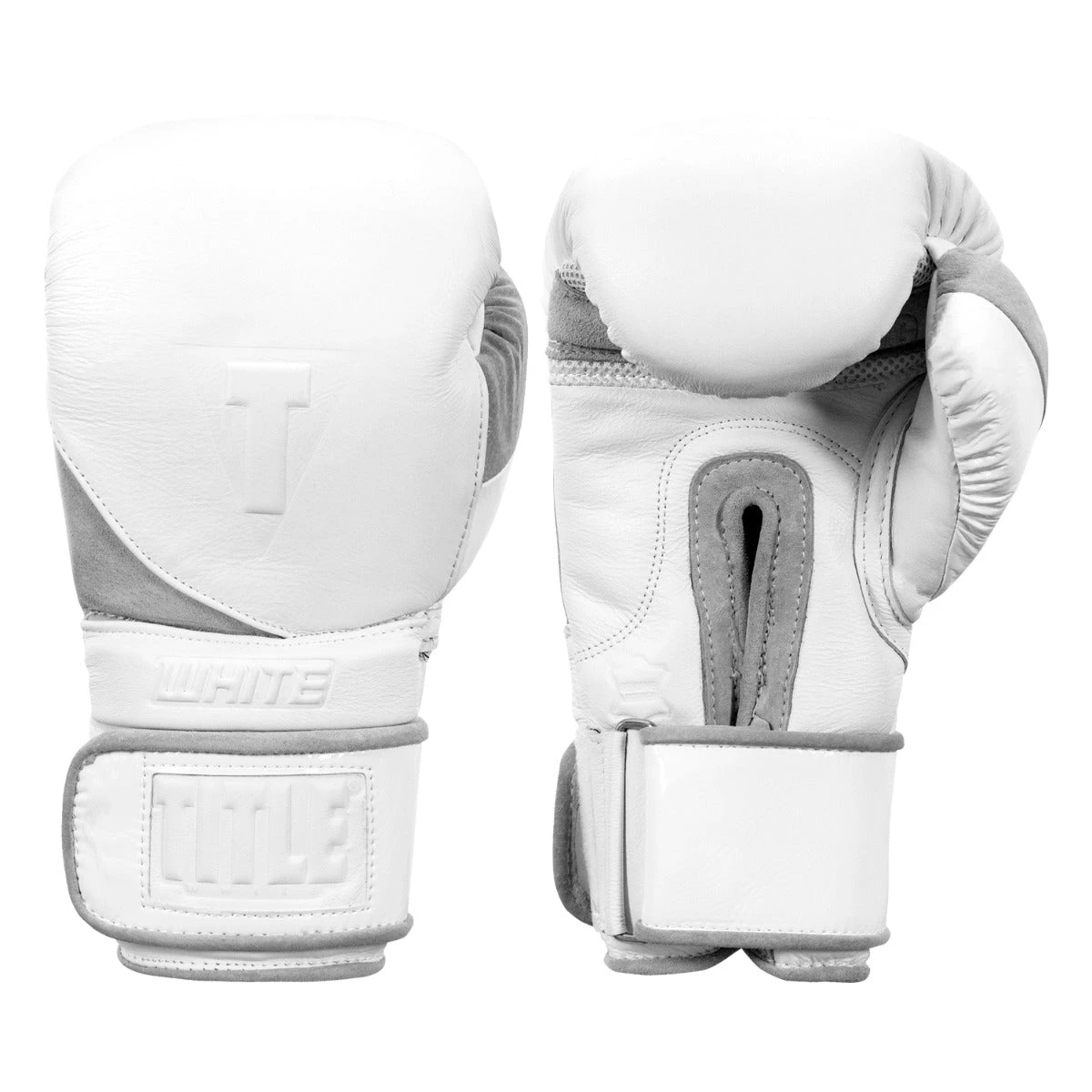 TITLE White Boxing Bag Gloves 2.0 3 TITLE White Boxing Bag Gloves 2.0