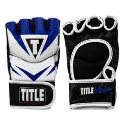 TITLE MMA Command Pro Fight Gloves -Nike Sales Shop xmcpfg bl wh 001 1