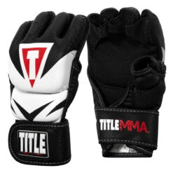 TITLE MMA Command Training Gloves -Nike Sales Shop xmctg bk wh 002